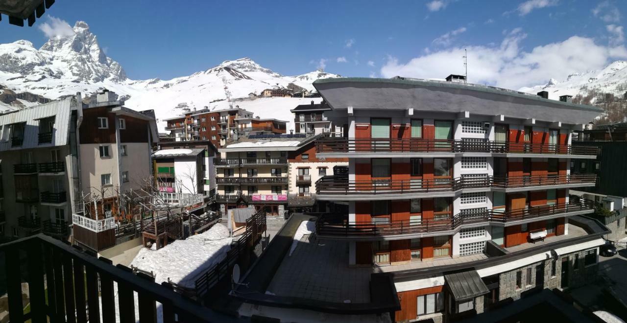 Trilocale Centro Cervinia Apartman Breuil-Cervinia Kültér fotó
